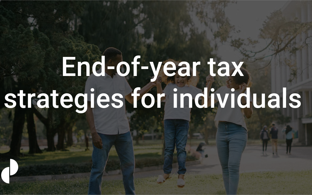 End-of-year tax strategies for individuals